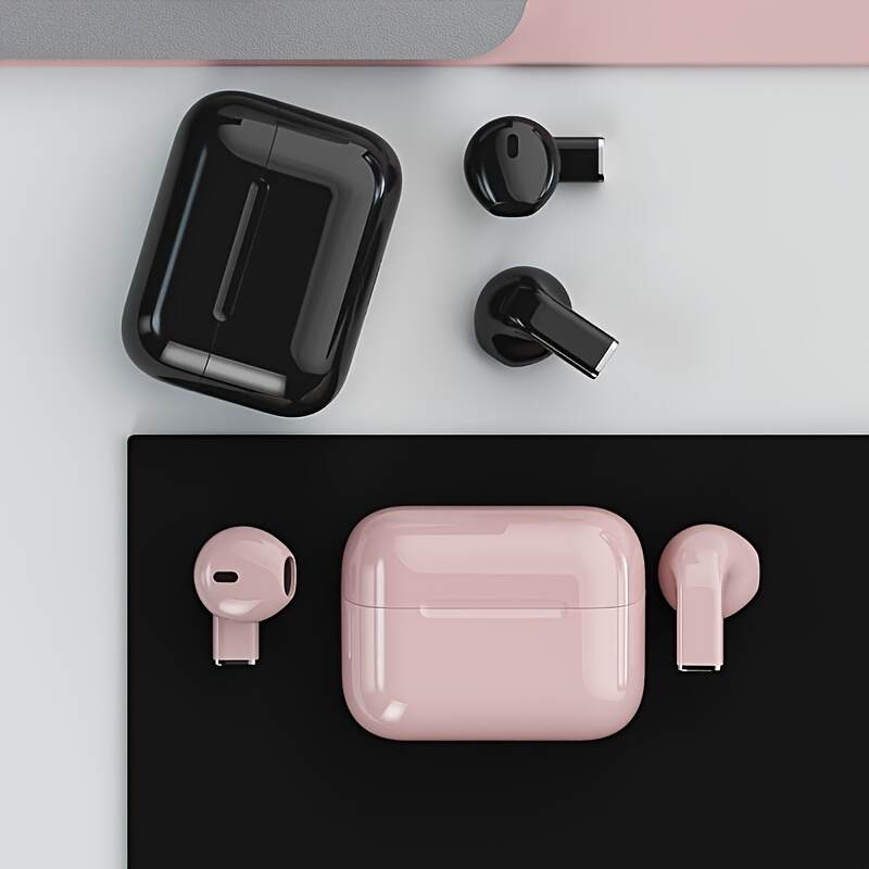2025 new style, true wireless 5.3 headphones, in-ear, smart and comfortable mini headphones-HiFi bass, 9D sound quality, stereo, HD call, TWS wireless headphones, USB-C charging, suitable for Android and iPhone, sports headphones, sleep headphones