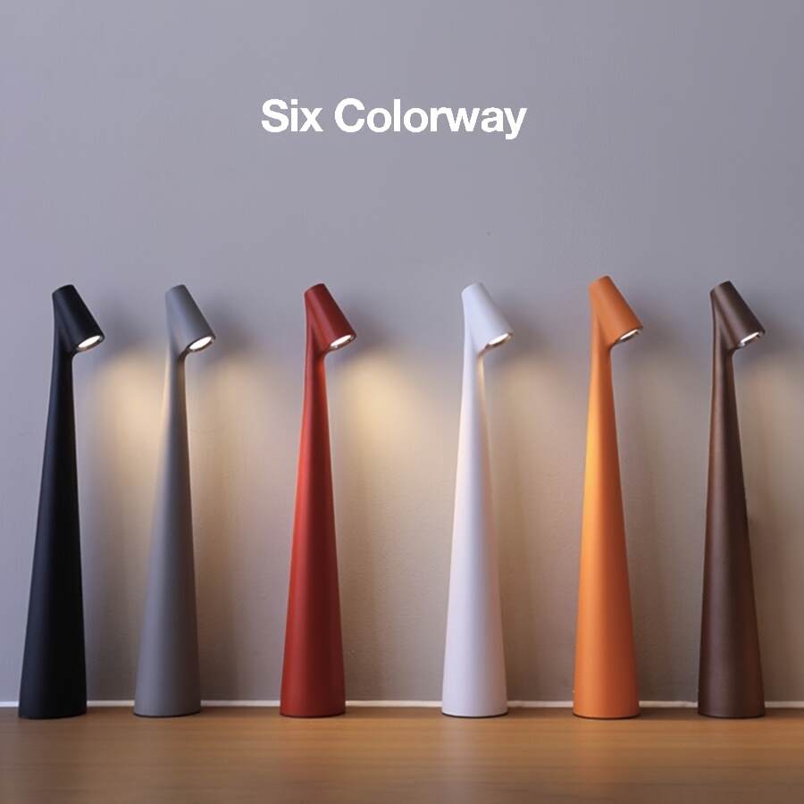 [Portable LED Lamp] Rechargeable Modern LED Table Lamp | Portable Touch Control for Home Decoration