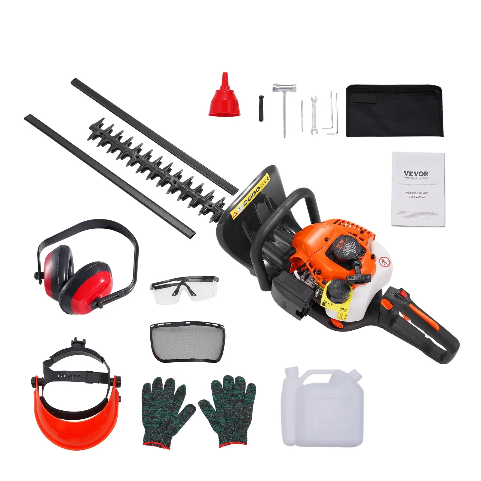 Multi-Functional Trimming Tools, Various specifications, Gas Hedge Trimmer, Weed Eater, String Trimmer, Edger, Pole Saw Chainsaw Pruner with Extension Pole Lawn Mower Garden
