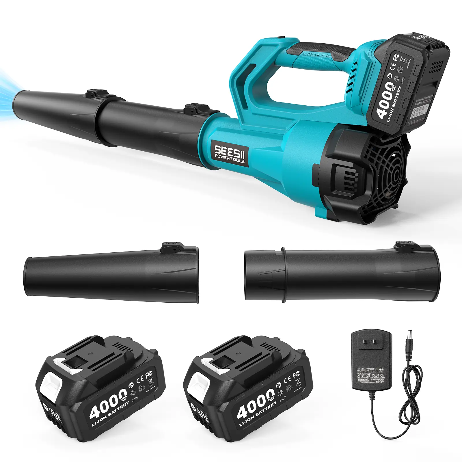 Leaf Blower Cordless Electric Leaf Blower/Snow Blower  780CFM/440MPH Brushless Motor 2x4000mAh Batteries Handheld Snow Blower Variable Speed Control Turbo Button Electric Blower for Lawn Care Debris Dust Removal Outdoorfun