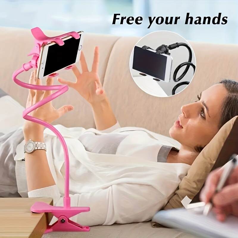 Mobile Phone Holder, Long Neck Mobile Phone Holder, Desktop and Bedside Mobile Phone Holder, Bedside Stand, Adjustable Holder, Minimalist Stand, Sleek Phone Mount, Durable Phone Stand, Lightweight Holder, Adjustable Stand, Phone Stand, Travelers, Students