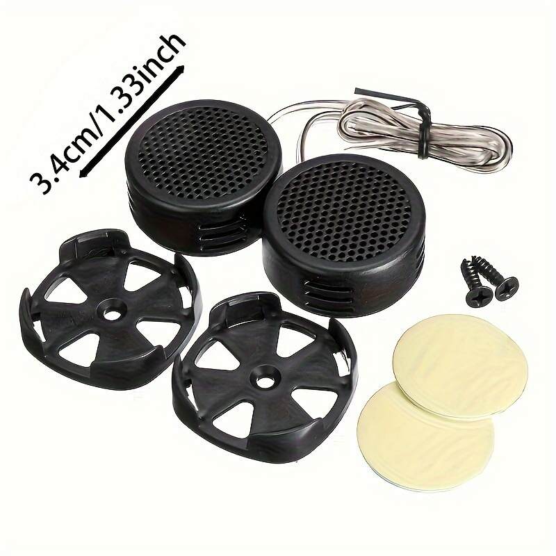 2pcs/set 15w High Efficiency Universal Mini Car Dome Tweeter Portable Loudspeaker Loud Speaker Super Power Audio Klaxon Sound