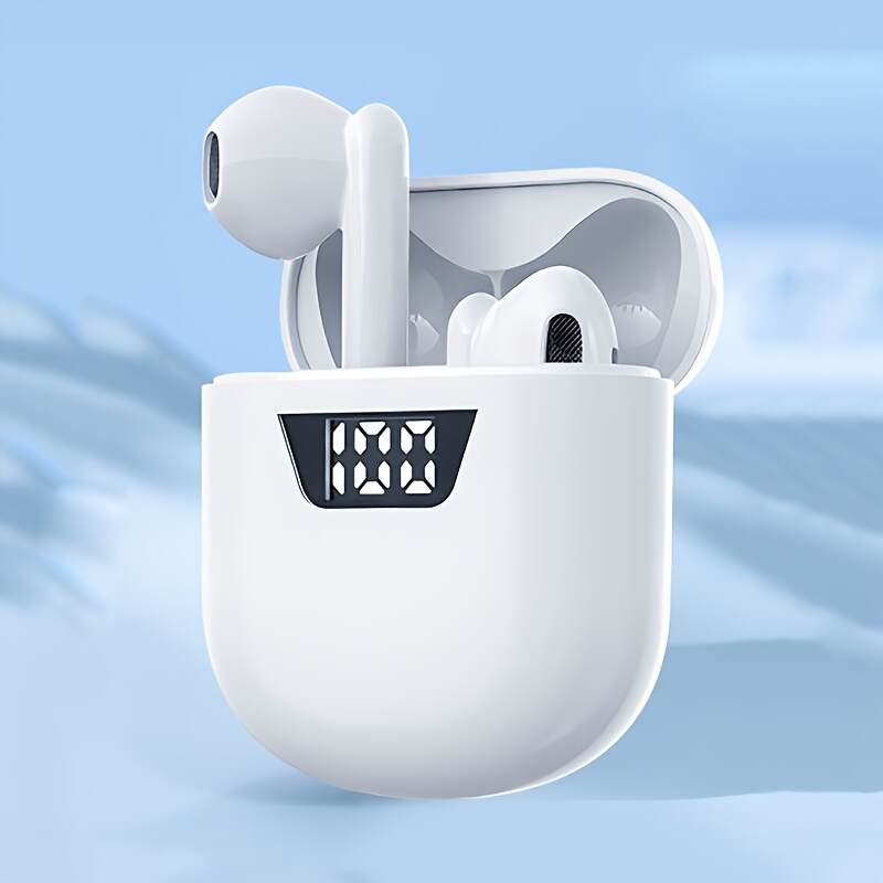New Model with Digital Display TWS In-Ear Stereo Wireless Earbuds Sports Long Life Headset Gaming Earbuds Suitable for Everyone