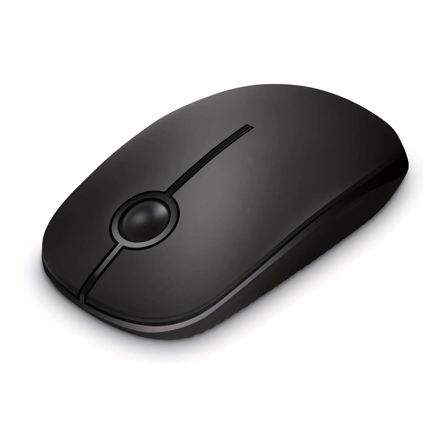 2.4G Wireless Mouse with Nano Receiver - Slim Ergonomic Optical mouse, Quiet Clicks, DPI, Plug & Play, Compatible with PC, Laptop, Mac, Tablet - Gradient Orange to Mint Green (Battery-Powered, AA Not Included) - Ideal for Office, Gaming, Streaming, Office