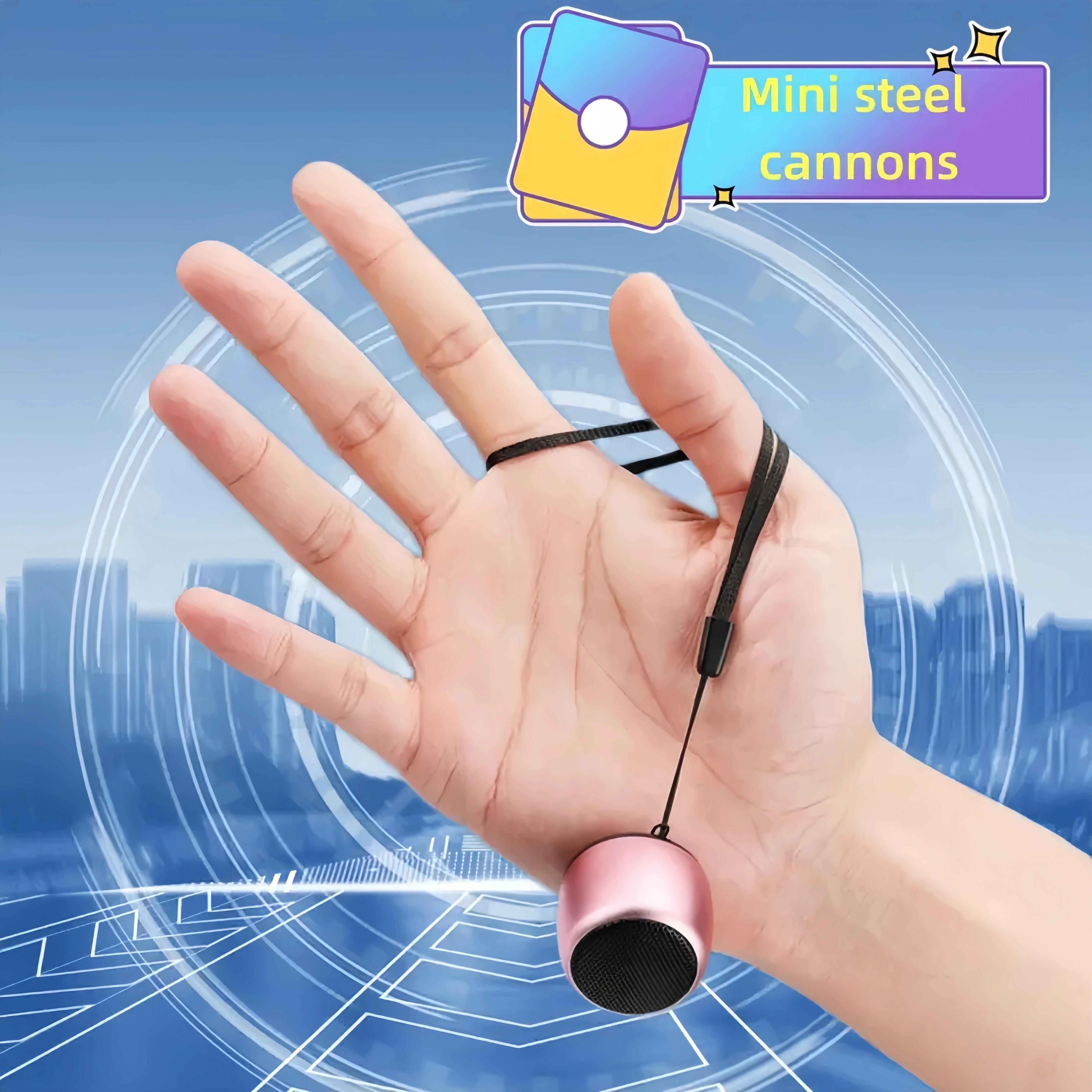 [Mini M1 Wireless Speaker] Wireless Mini M1 Speaker | Portable Music Player with Subwoofer, Sports Sound Box, Small Steel Cannon, for Any Smartphone