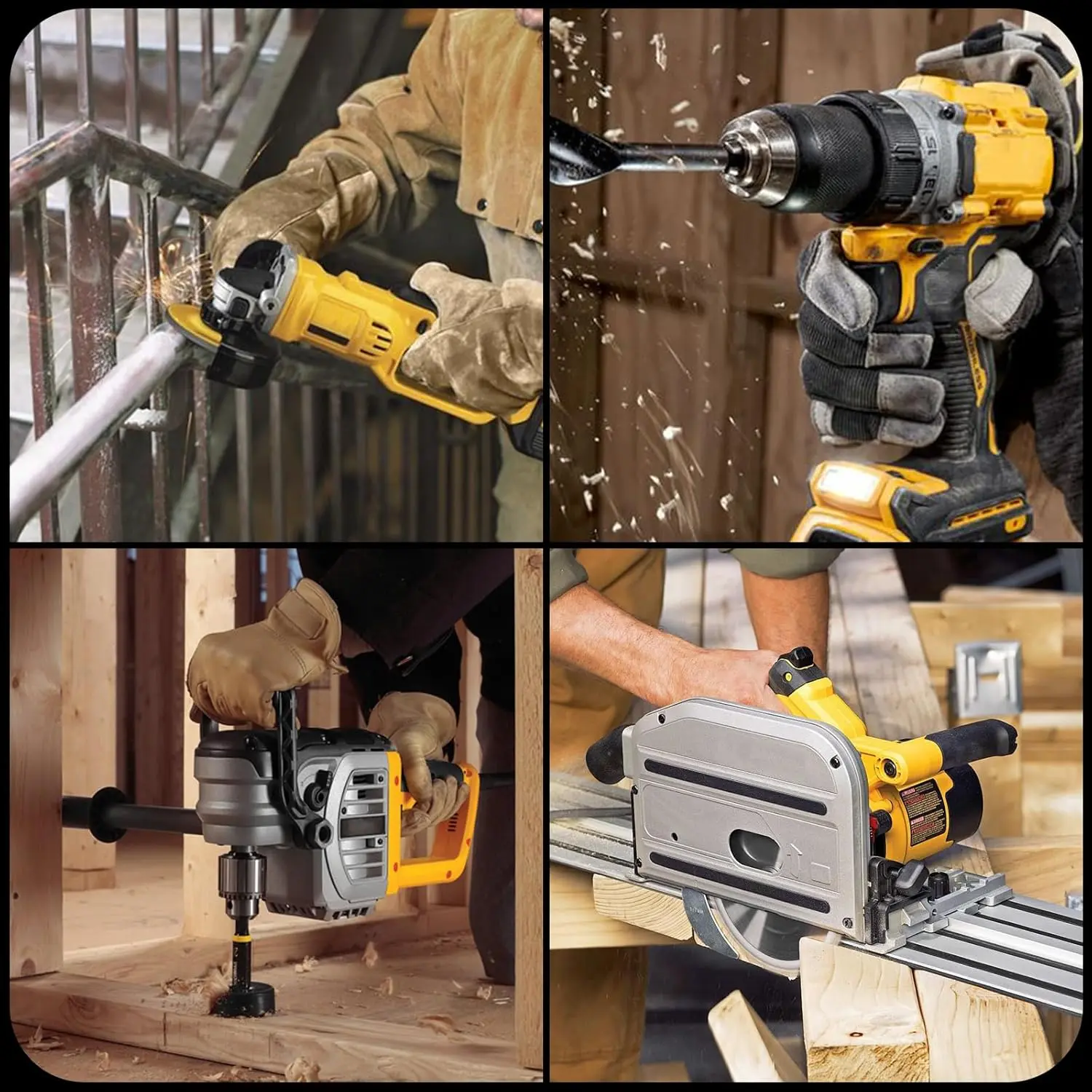 4- Pack 8.0Ah 20 Volt Lithium ion Battery and DCB104 Charger Station Compatible with 20V Max Batteries DCB201 Cordless Power Tools