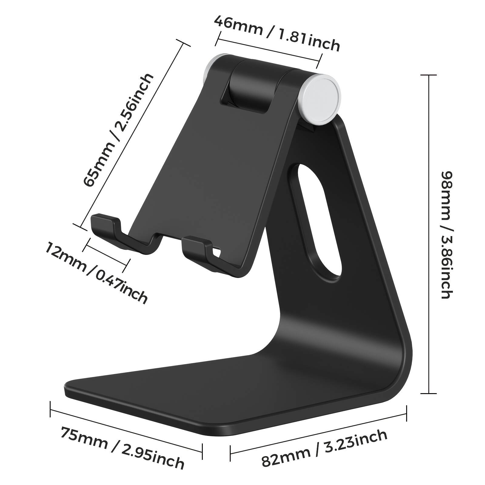 Foldable Mobile Phone Holder Flat Mobile Phone Holder