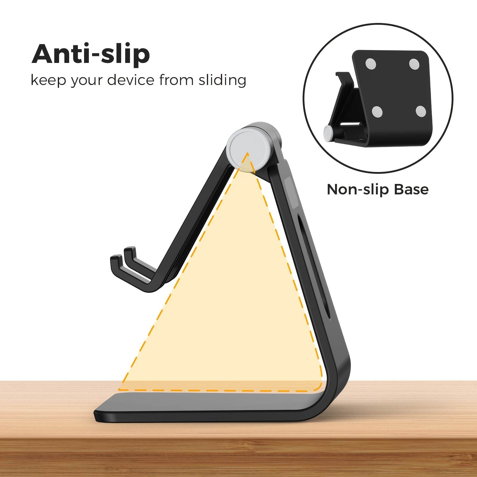 Foldable Mobile Phone Holder Flat Mobile Phone Holder