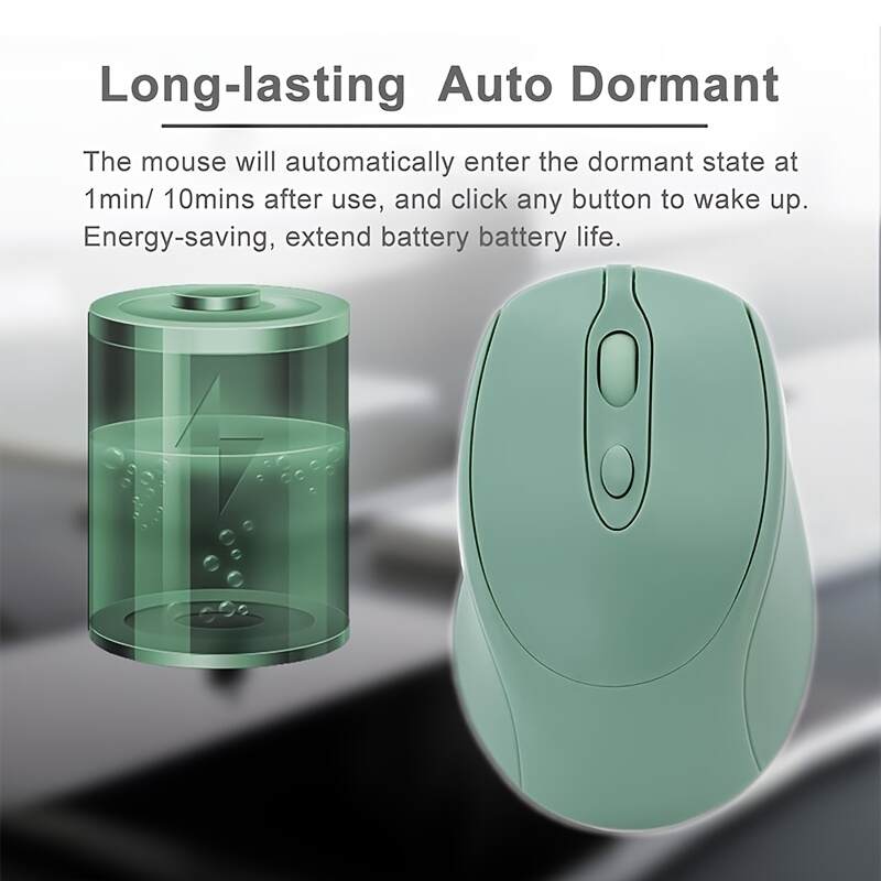 [Wireless Mouse] Rechargeable Wireless Mouse | Updated Small Ergonomic Mouse, 2.4G+Bt Dual-Mode Connection, with USB Receiver, Suitable for Pc Computers, Laptops And Desktops, with Silent Click Function