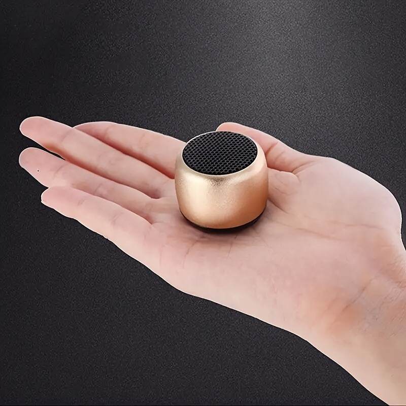 [Mini M1 Wireless Speaker] Wireless Mini M1 Speaker | Portable Music Player with Subwoofer, Sports Sound Box, Small Steel Cannon, for Any Smartphone