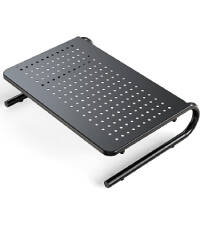 Monitor Stand Riser, Monitor Riser, Laptop Stand for Desk, Laptop Riser, Desk Organizer for Monitor, Laptop Shelf w/Vented for Screen, Computer Stand for Laptop, PC, Printer, for Home & Office