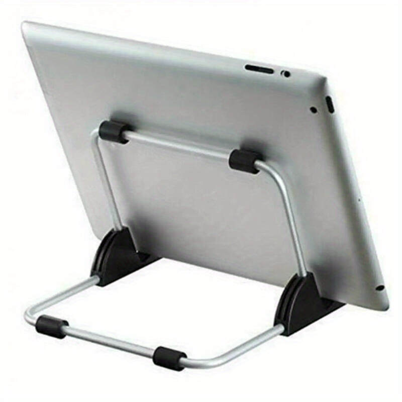 [Compact Tablet Stand] Lightweight and Collapsible Tablet Stand | Compact Size, Universal Compatibility, Metal Laptop Support, Multiple Bright Colors Available, Portable Design for Tablets, Phones, and E-Readers