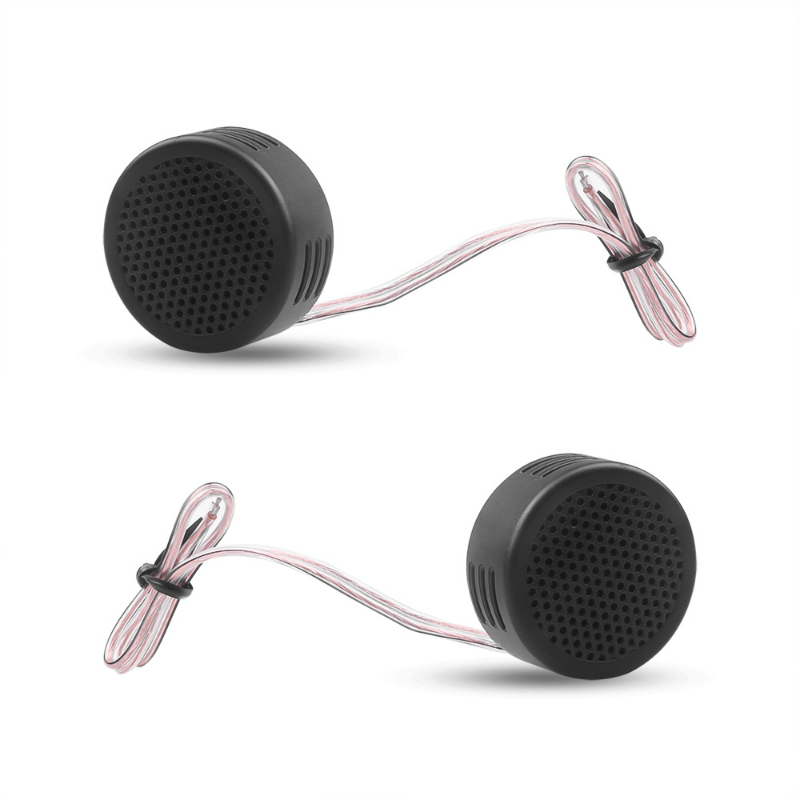 2pcs/set 15w High Efficiency Universal Mini Car Dome Tweeter Portable Loudspeaker Loud Speaker Super Power Audio Klaxon Sound