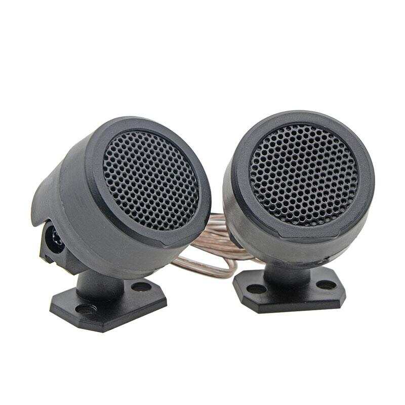 2pcs Car Tweeter Speakers Pre-wired Dome Audio System Super Loud Tweeter Speakers Auto Car Electronic Accessories
