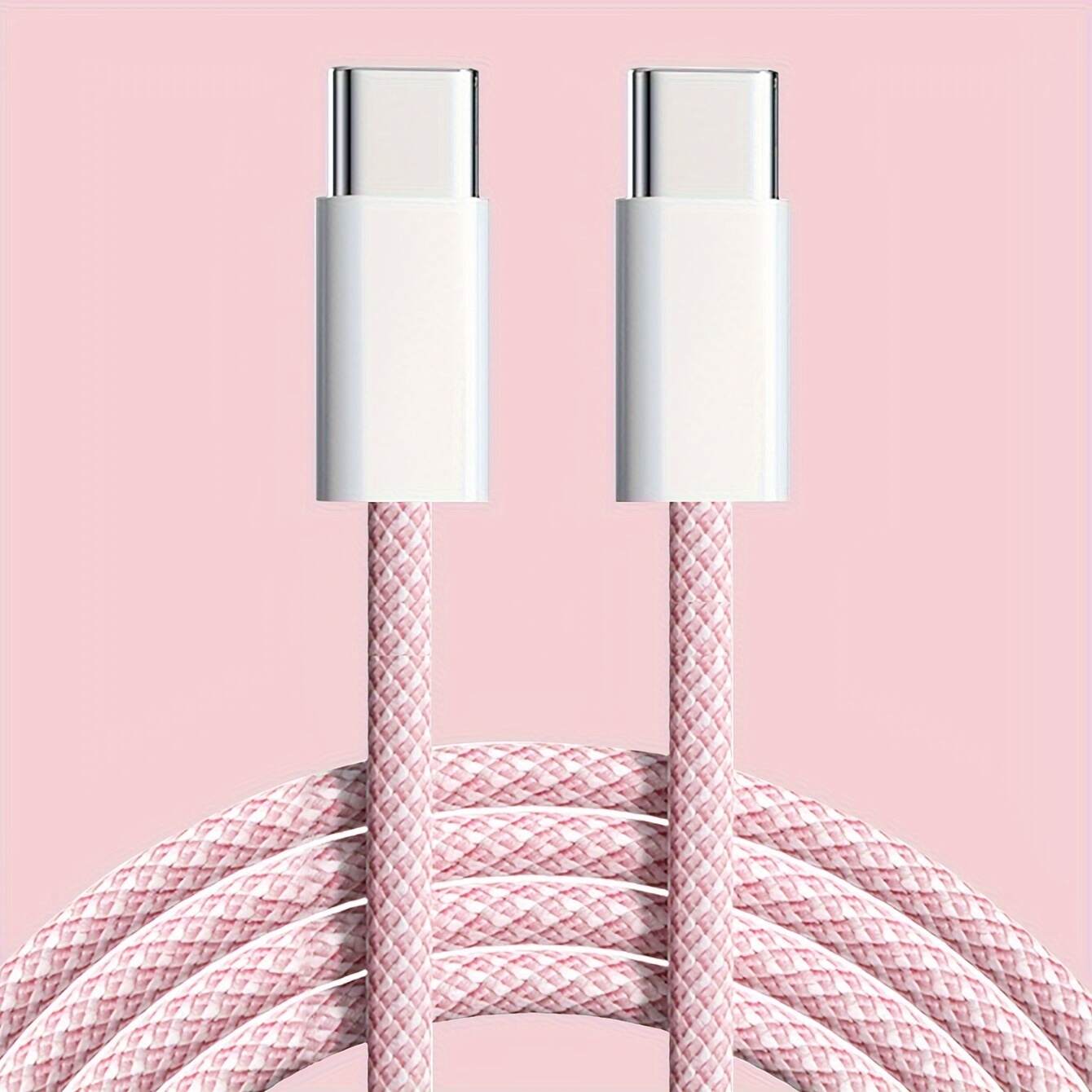 Type-C to Type-C Fast Charging Cable USB C to C cable fast charging with iPhone 15/15 pro,Samsung Galaxy S22/S22+,S21/S21,Note 20/10,Pixel,and other digital products or electronic devices equipped with Type-C interfaces