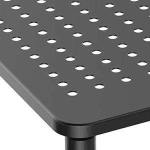 Computer Monitor Stand Riser,Monitor Riser for Laptop, Printer, Notebook and All Flat Screen TV Display with Vented Platform,3 Height Adjustable Laptop Riser,1 Pack,Black(MST003)