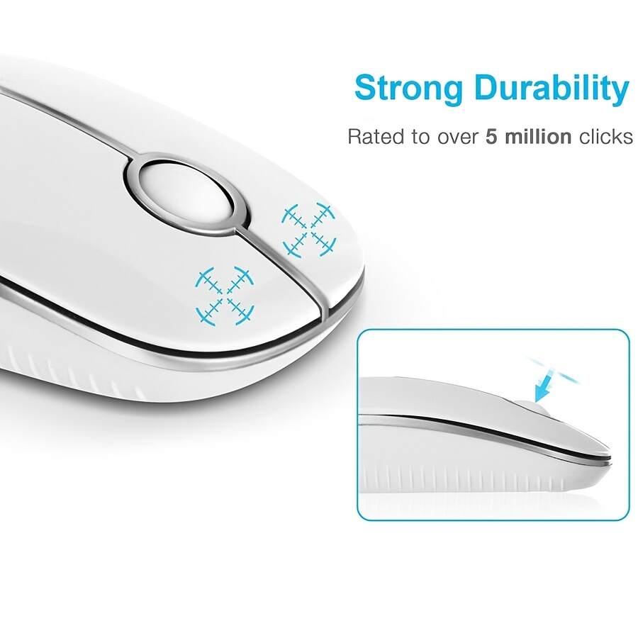 WGSB-01 2.4G Mouse Black+golden Neutral