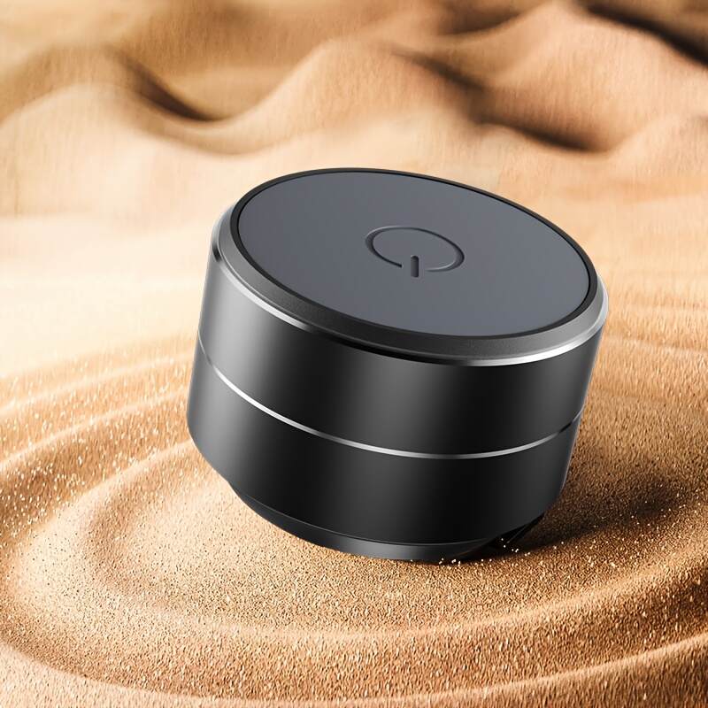 [Portable Speaker] Compact Portable Speaker | Enhanced Bass & Stereo Sound, USB-C Charging, Suction Cup Adhesive Base, Button Control, No Battery Needed for Home, Office, Travel
